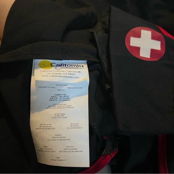 NEW California Costumes Cardiac Arrest Nurse Costume Size XXL - Picture 5 of 6